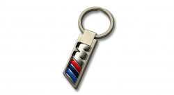80 27 2 454 759 Porte-clés de haute qualité avec un logo BMW M coloré